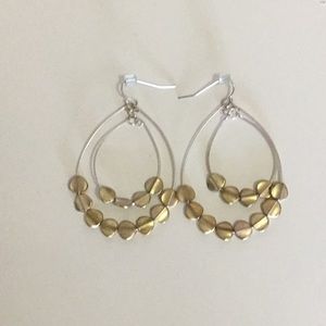 Gold toned earrings